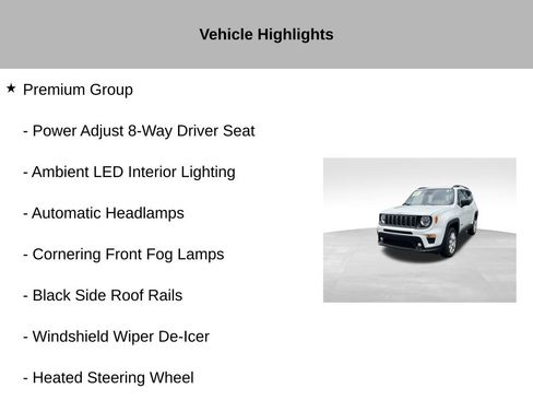 Used 2023 Jeep Renegade Latitude w/ Premium Group AWD/4WD image 27