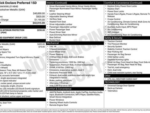 Used 2019 Buick Enclave Preferred image 15