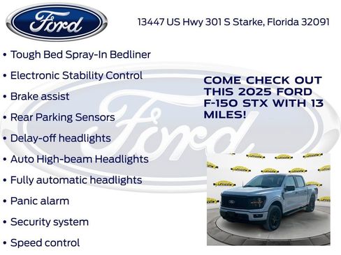 New 2025 Ford F150 STX w/ STX Black Appearance Package image 30