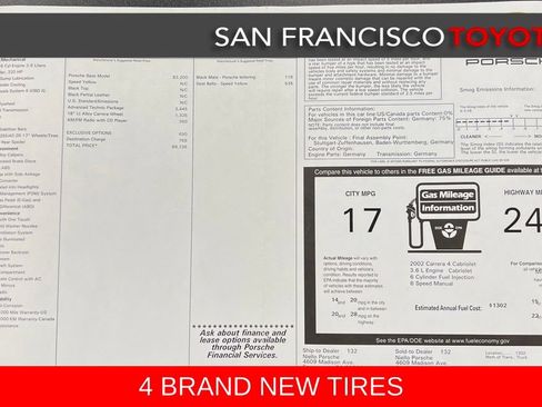 Used 2002 Porsche 911 Carrera 4 AWD/4WD image 33