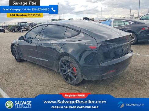 Used 2019 Tesla Model 3 Performance AWD/4WD image 3