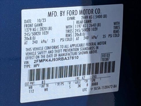 Used 2024 Ford Edge ST-Line AWD/4WD image 24