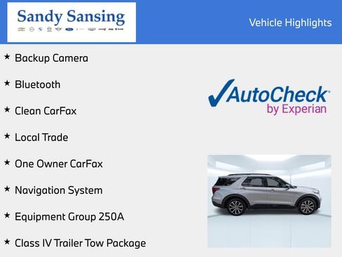 Used 2024 Ford Explorer ST-Line w/ Class IV Trailer Tow Package image 7