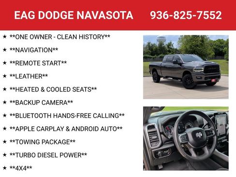 Used 2024 RAM 2500 Laramie w/ Night Edition AWD/4WD image 4