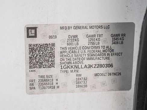 Used 2019 GMC Acadia SLE FWD image 35