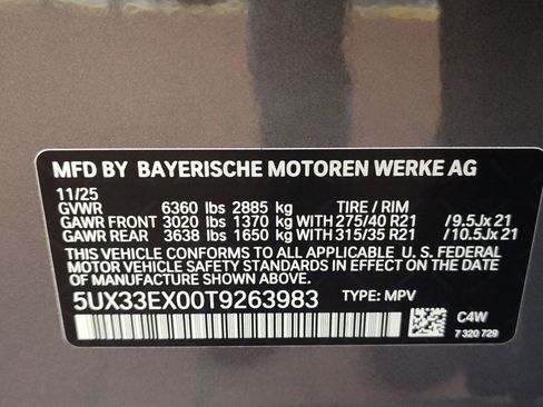 New 2026 BMW X6 xDrive40i image 17