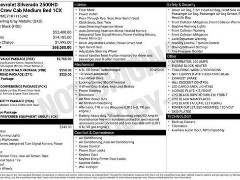 Used 2024 Chevrolet Silverado 2500 Custom w/ Custom Value Package image 2