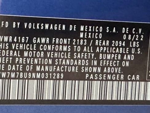 Certified 2022 Volkswagen Jetta SE image 39