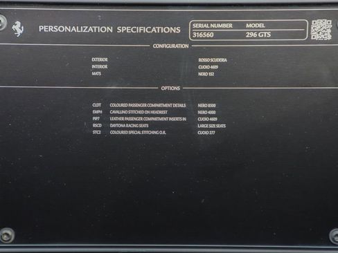 Certified 2025 Ferrari 296 GTS image 11