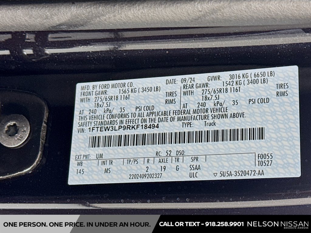 Used 2024 Ford F150 XLT AWD/4WD image 30
