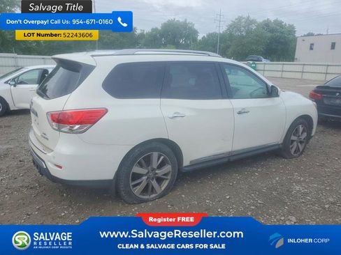 Used 2014 Nissan Pathfinder Platinum w/ Cargo Package AWD/4WD image 4