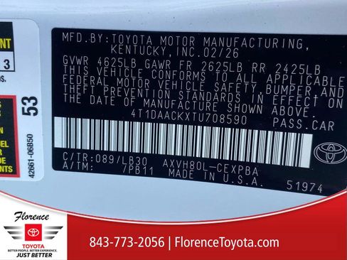 New 2026 Toyota Camry XSE image 19