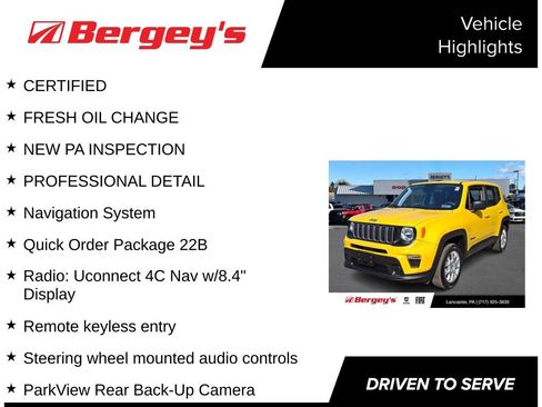 Used 2023 Jeep Renegade Latitude AWD/4WD image 8