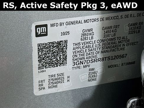 New 2026 Chevrolet Equinox EV RS image 34