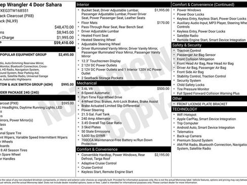 New 2026 Jeep Wrangler Unlimited Sahara AWD/4WD image 4