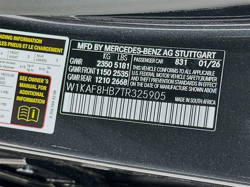 New 2026 Mercedes-Benz C 43 AMG 4MATIC Sedan image 34