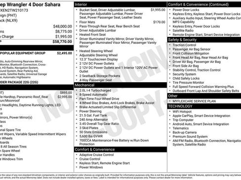 New 2026 Jeep Wrangler Sahara image 3