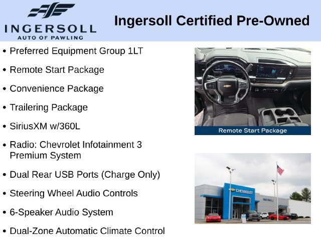 Used 2024 Chevrolet Silverado 1500 LT w/ Snow Plow Prep Package AWD/4WD image 10