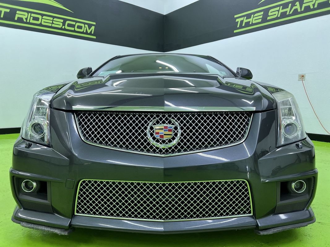 Used 2012 Cadillac CTS V w/ Wood Trim Package RWD image 3