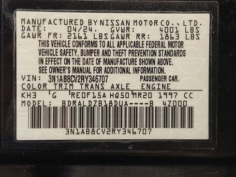 Used 2024 Nissan Sentra SV FWD image 33