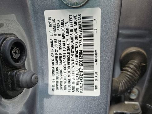 Used 2016 Honda Civic EX-L image 16