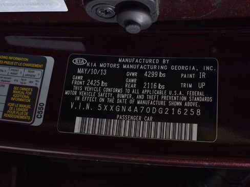 Used 2013 Kia Optima EX w/ Premium Pkg FWD image 10