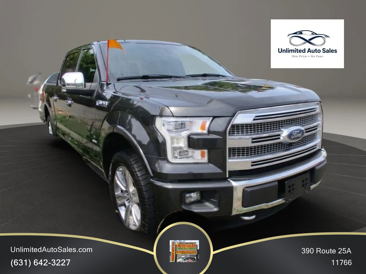 Used 2017 Ford F150 Platinum w/ Technology Package AWD/4WD image 1