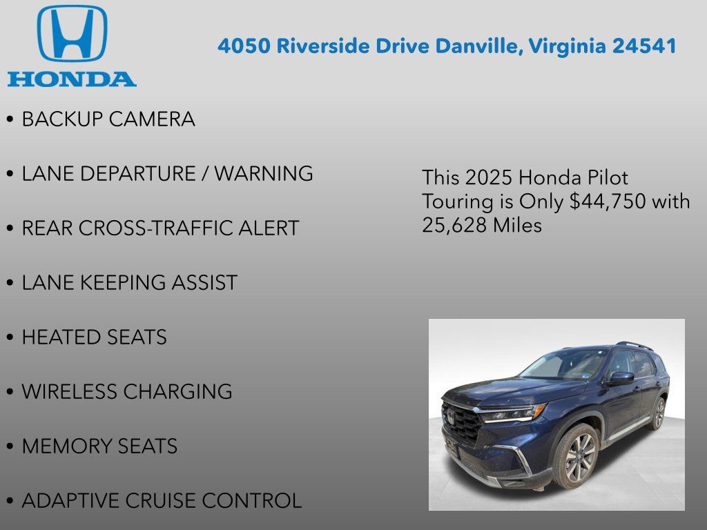 Used 2025 Honda Pilot Touring image 12