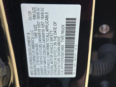 Used 2025 Honda Ridgeline TrailSport image 26