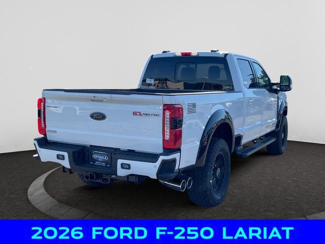 New 2026 Ford F250 Lariat w/ Black Appearance Package AWD/4WD image 6