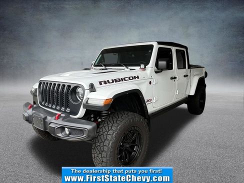 Used 2022 Jeep Gladiator Rubicon w/ LED Lighting Group AWD/4WD image 1