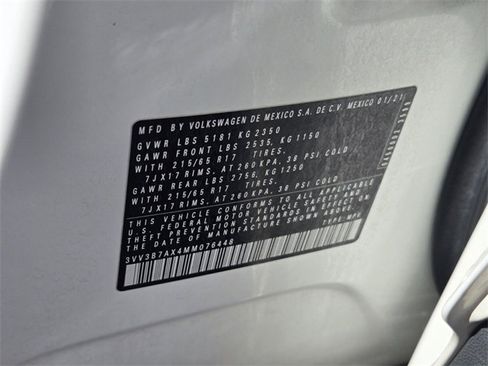 Certified 2021 Volkswagen Tiguan SE image 21