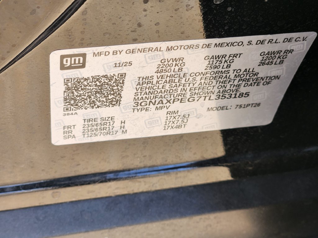 Used 2026 Chevrolet Equinox LT AWD/4WD image 32