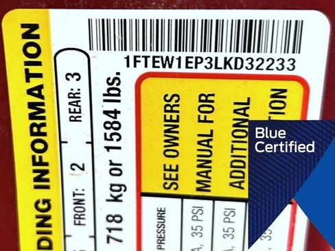 Certified 2020 Ford F150 XLT w/ Equipment Group 302A Luxury AWD/4WD image 26