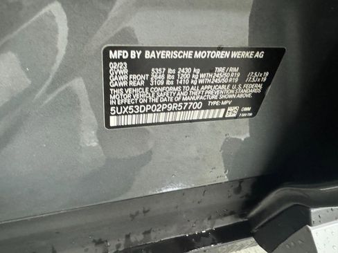 Certified 2023 BMW X3 xDrive30i w/ Premium Package image 35