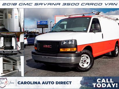 Used 2018 GMC Savana 3500 Cargo Van / 6.0L V8 / Utility w/ Driver Convenience Package