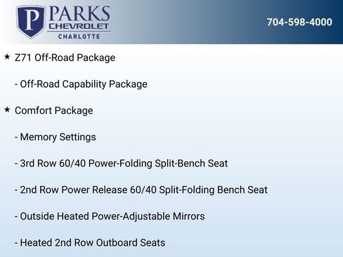 New 2026 Chevrolet Tahoe Z71 image 14