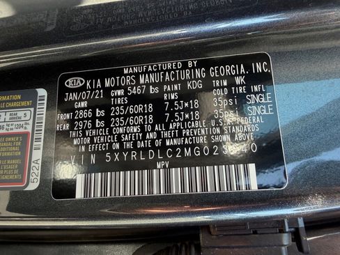 Used 2021 Kia Sorento S AWD/4WD image 38