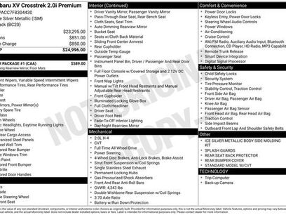 Used 2015 Subaru Crosstrek 2.0i Premium w/ Popular Package #1