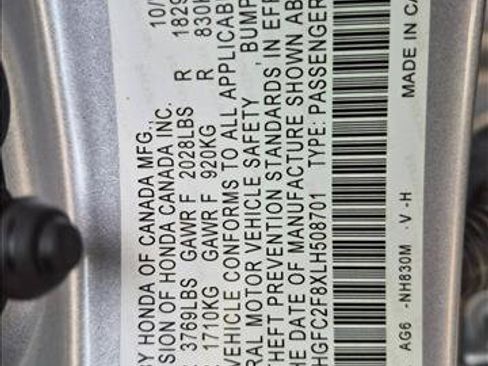 Used 2020 Honda Civic Sport image 23
