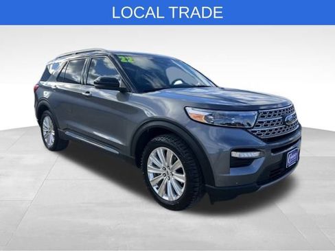 Used 2022 Ford Explorer Limited w/ Class IV Trailer Tow Package image 1