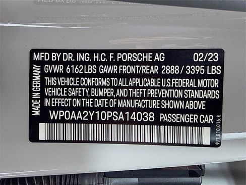 Certified 2023 Porsche Taycan image 12