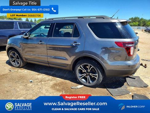 Used 2015 Ford Explorer Sport AWD/4WD image 3