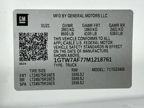 Used 2021 GMC Savana 2500 w/ Driver Convenience Package RWD image 33