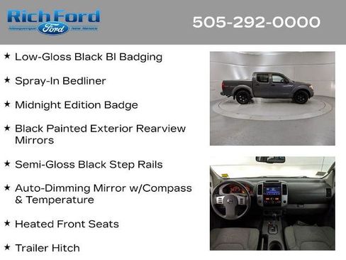 Used 2021 Nissan Frontier SV w/ Midnight Edition Floor Mats image 33