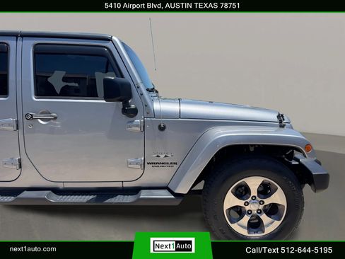 Used 2016 Jeep Wrangler Unlimited Sahara w/ Max Tow Package AWD/4WD image 5