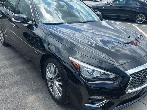 Used 2018 INFINITI Q50 Luxe w/ Cargo Package (L95) AWD/4WD image 1