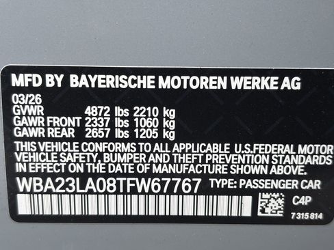 Used 2026 BMW 330i xDrive Sedan w/ M Sport Package AWD/4WD image 32