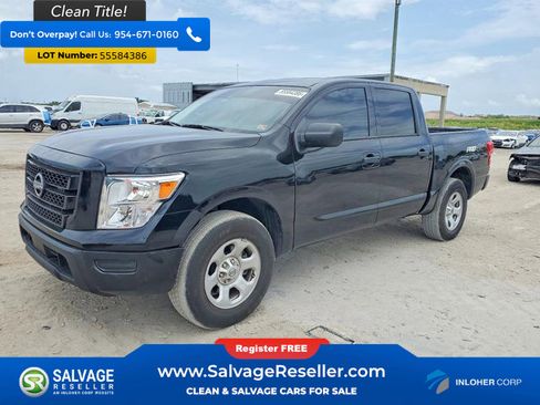 Used 2023 Nissan Titan S AWD/4WD image 1