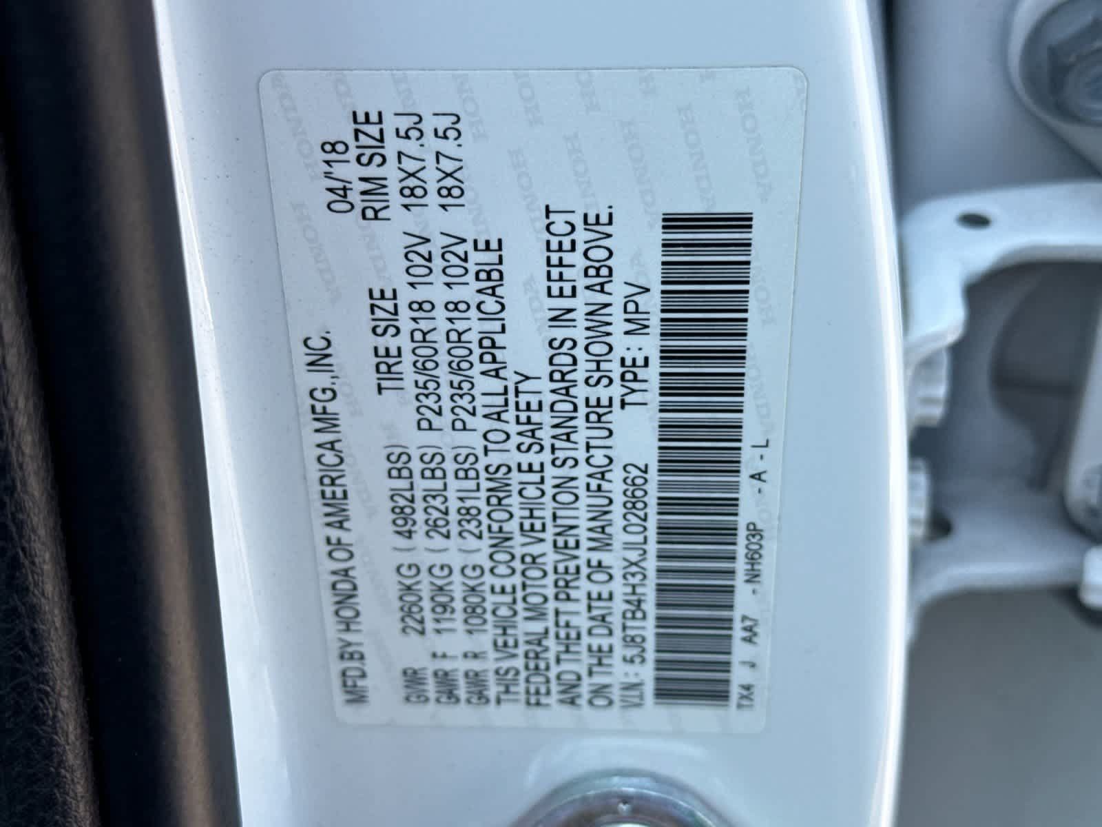 Used 2018 Acura RDX AWD image 33
